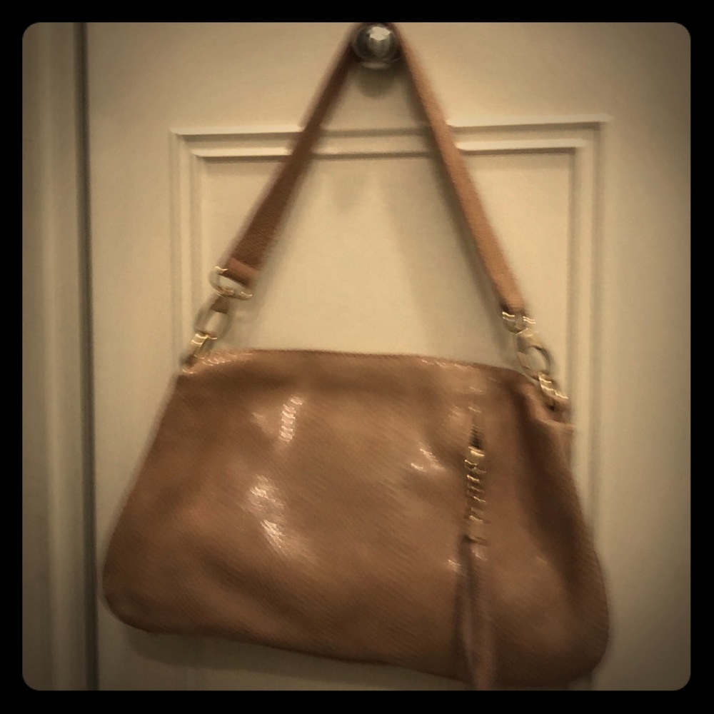 David King Snakeprint Handbag